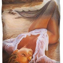 Схема вышивки «русалочка»