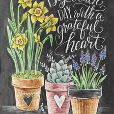 Схема вышивки «kvety»