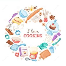 Схема вышивки «recipe book»