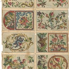 Схема вышивки «Старинный семплер»