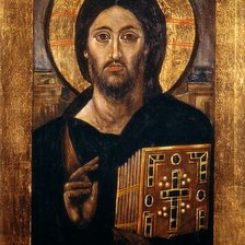 Схема вышивки «Спаситель Пантократор Синайский»