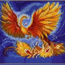 Схема вышивки «Птица счастья»