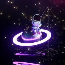 Схема вышивки «Космос»