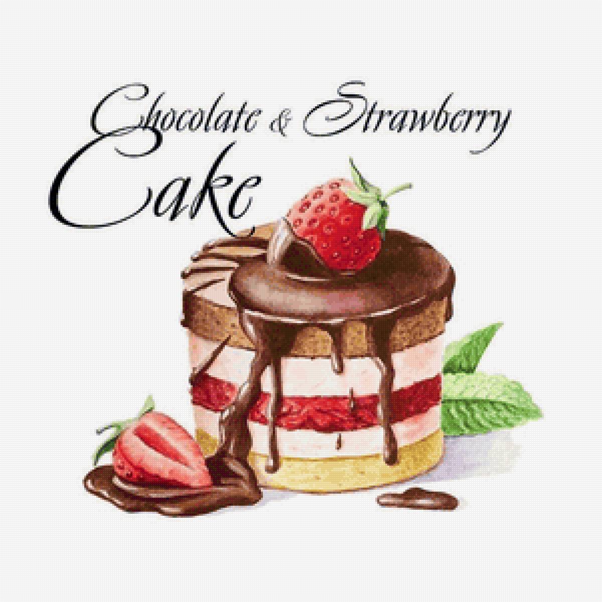 Десерт - десерт, рисунок, скетч - предпросмотр