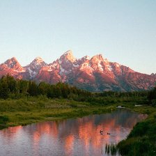 Схема вышивки «Montañas»