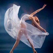 Схема вышивки «Балерина»