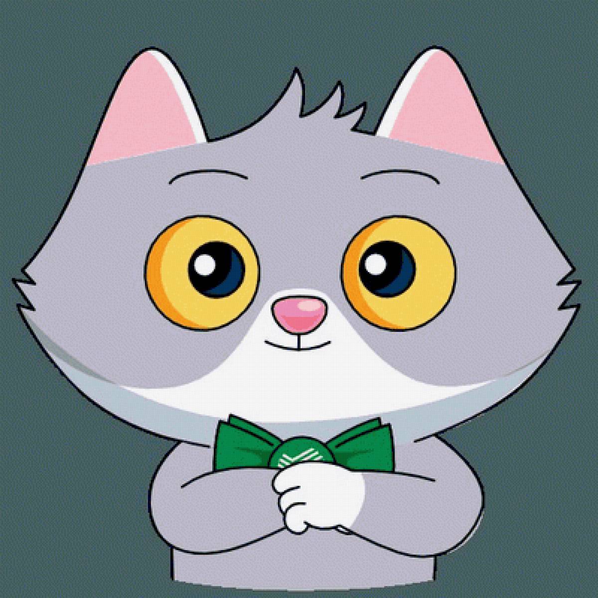 Котик - кот котик серьезный - предпросмотр