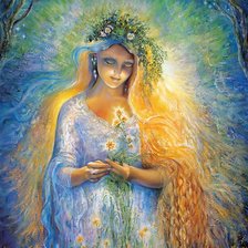 Схема вышивки «Богиня жива»