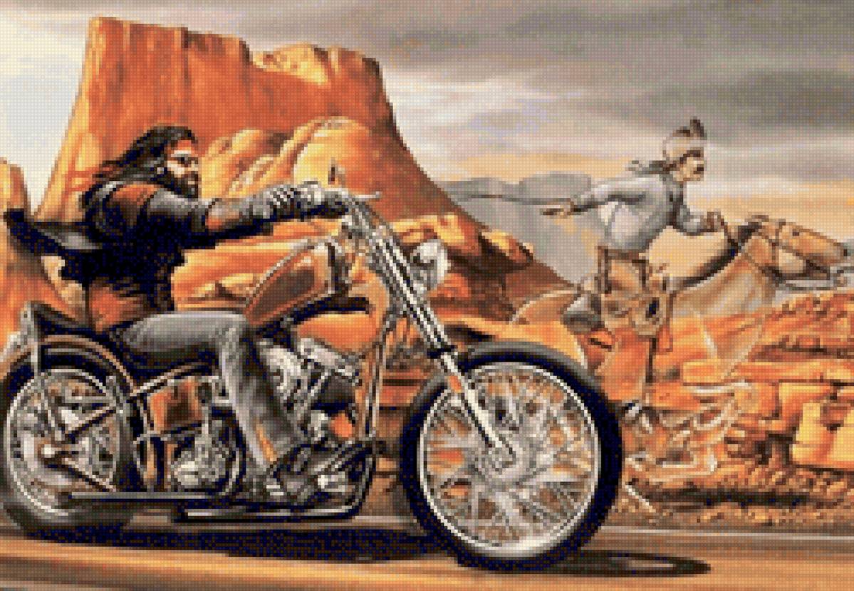 байкер - предпросмотр