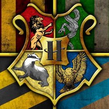 Схема вышивки «Hogwarts»