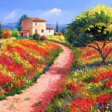 Схема вышивки «картина»