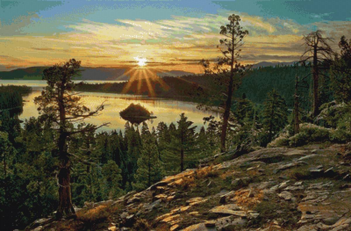 карелия - лес, пейзаж, дерево, лето, вода - предпросмотр