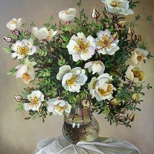 Букет шиповника