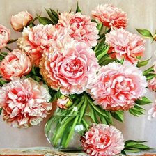 Схема вышивки «Цветы»