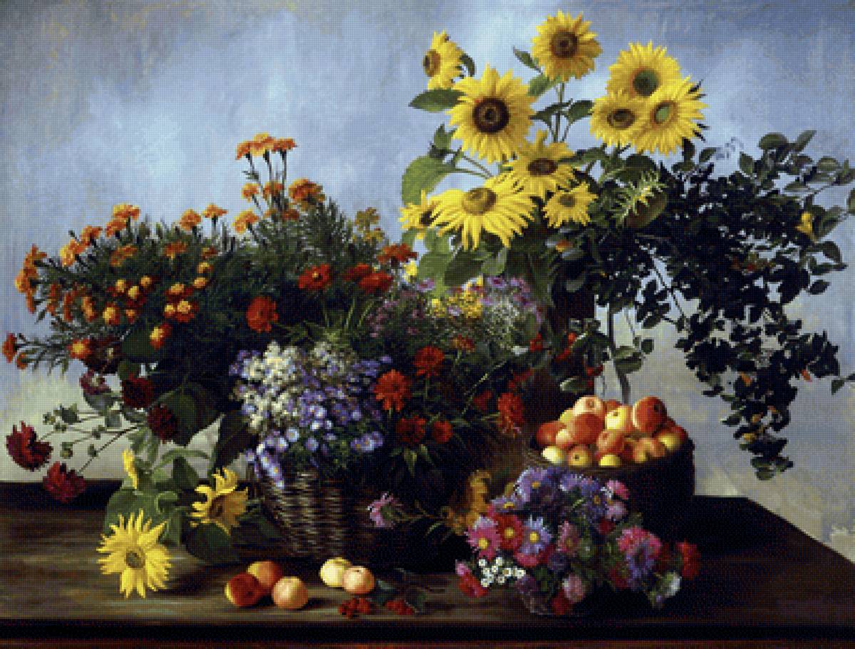 Все в сборе - цветы, натюрморт - предпросмотр