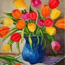 Схема вышивки «Florero»