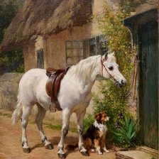 Схема вышивки «Друзья»