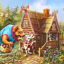 Схема вышивки «Теремок»