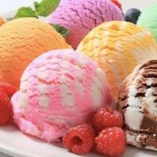 Схема вышивки «Мороженое»