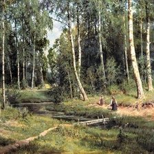 Схема вышивки «И.И. Шишкин»