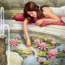 Схема вышивки «devoçka»