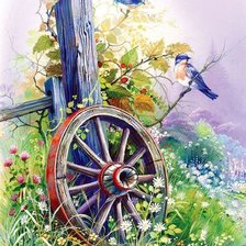 Схема вышивки «Природа»