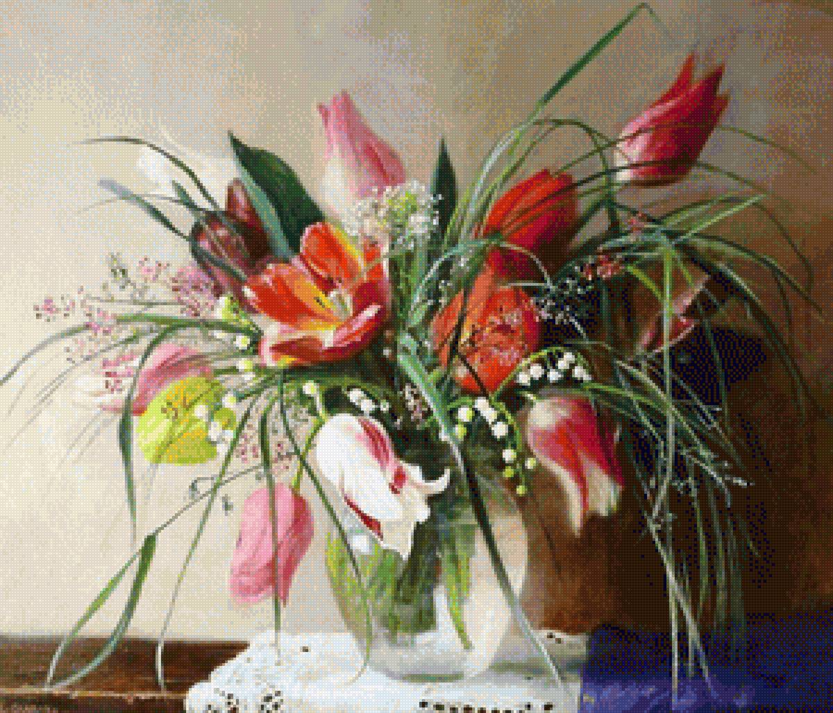 тюльпаны - предпросмотр