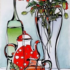 Схема вышивки «Кухонный натюрморт»