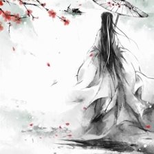 Схема вышивки «Geisha»