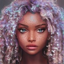 Схема вышивки «Mujer»