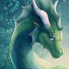 Схема вышивки «Дракон»