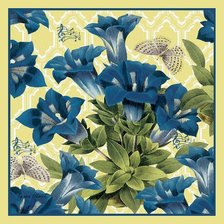 Схема вышивки «цветы»