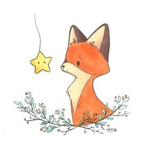 Схема вышивки «Лиса»