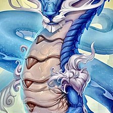 Схема вышивки «Дракон»