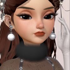 Схема вышивки «Кукла-3»