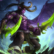 Схема вышивки «Иллидан»