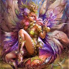 Схема вышивки «Фея»