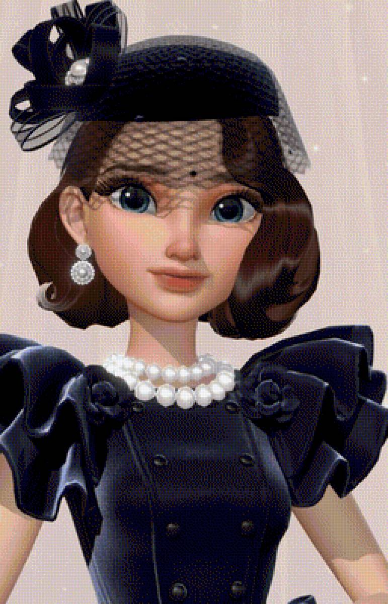 Кукла в бархате - девушка, кукла, человек - предпросмотр