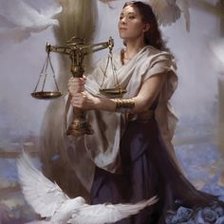 Схема вышивки «справедливость»