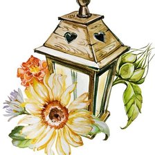 Схема вышивки «Фонарик»