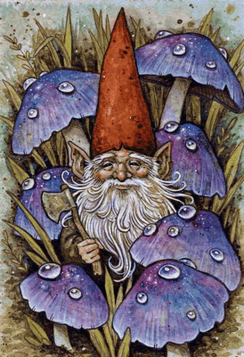 Гном - сказочный мир - предпросмотр