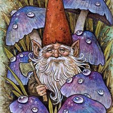 Схема вышивки «Гном»