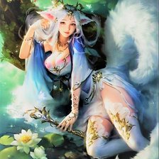 Схема вышивки «Кумихо»