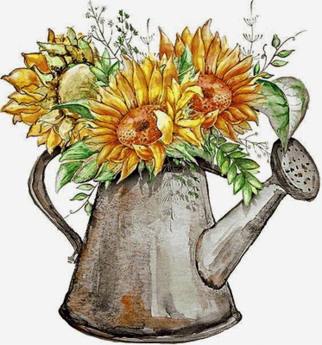 Лейка - декор - предпросмотр