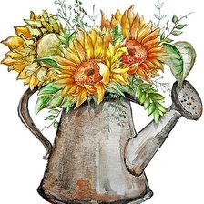 Схема вышивки «Лейка»