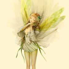 Эльфочка в зеленом