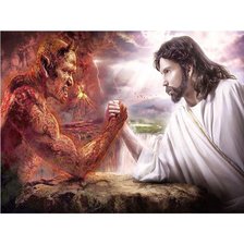 Схема вышивки «Добро и зло»