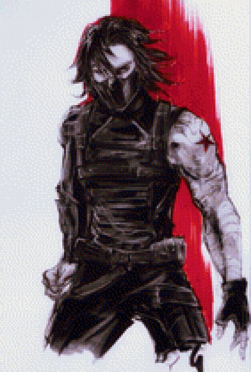 Bucky Barns:) - marvel, winter soldier, зимний солдат, супергерои, баки барнс - предпросмотр