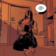 Схема вышивки «Love story (Bucky & Natasha Romanoff)»