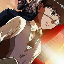 Схема вышивки «Канеки Кен (from Токийский Гуль)»